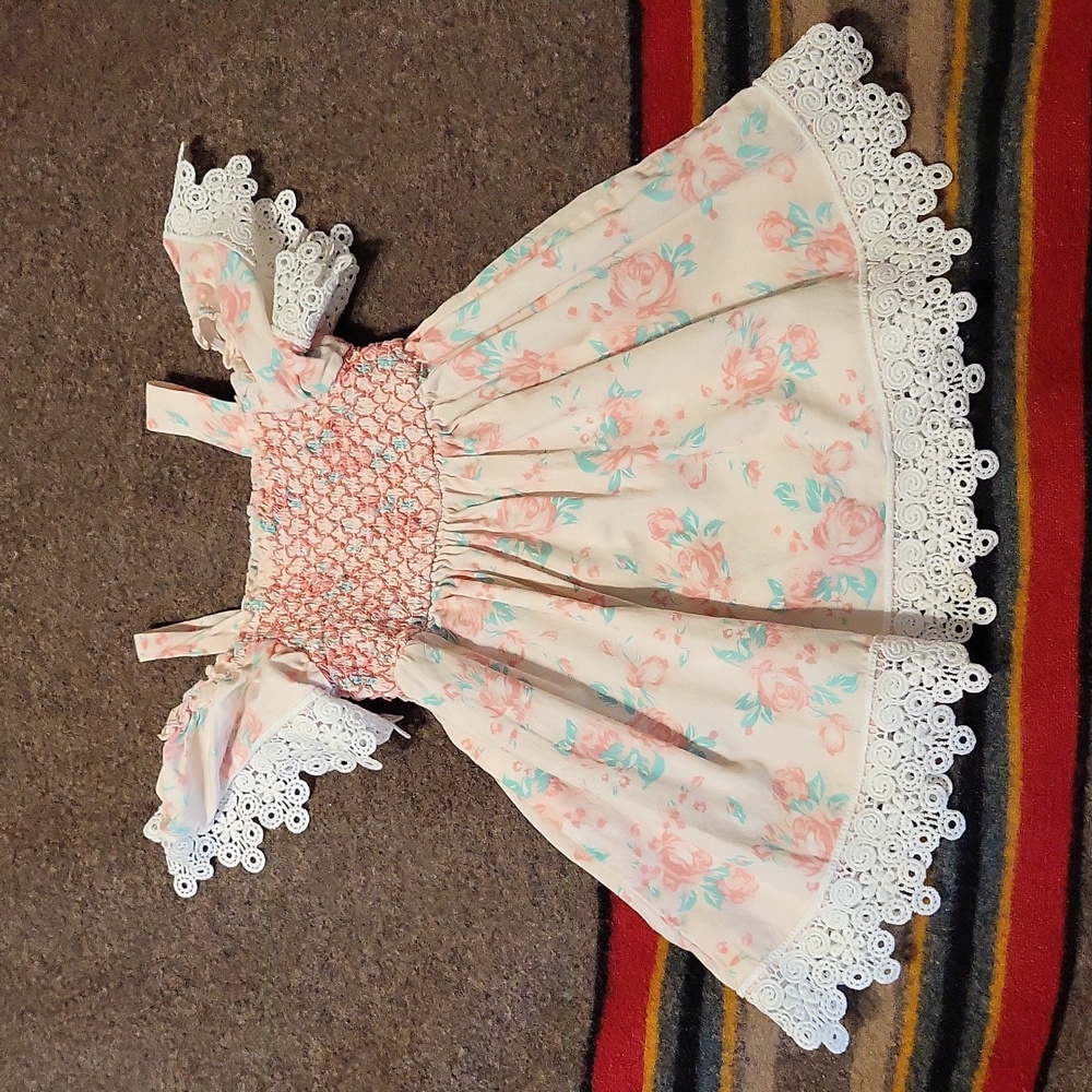 Pink baby dress